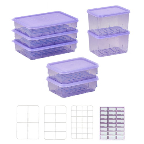 땡스소윤 소분 칸칸이 큐브 11종 세트