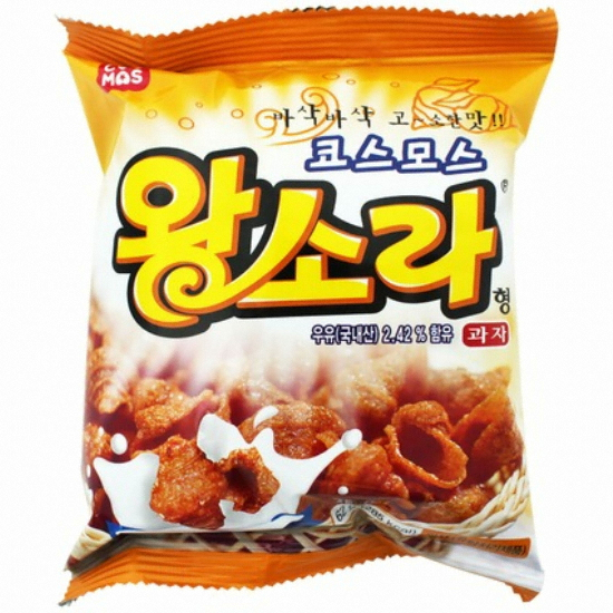 코스모스제과  왕소라 과자 62g