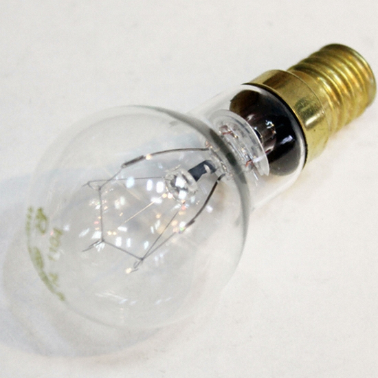 일광  E17 투명 미니 크립톤전구 전구색 25W