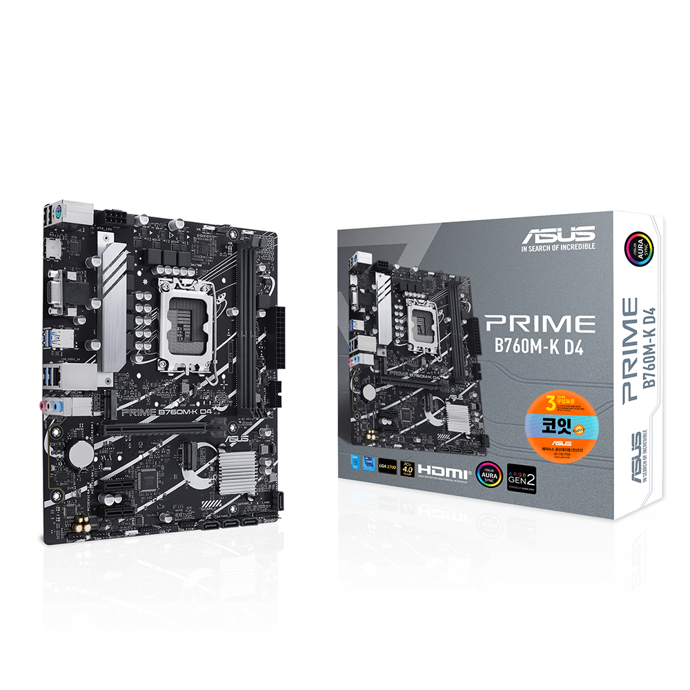 ASUS PRIME B760M-K D4 코잇