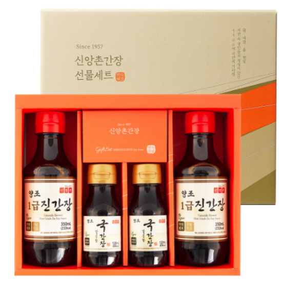 신앙촌 양조간장 선물세트 스타 9호