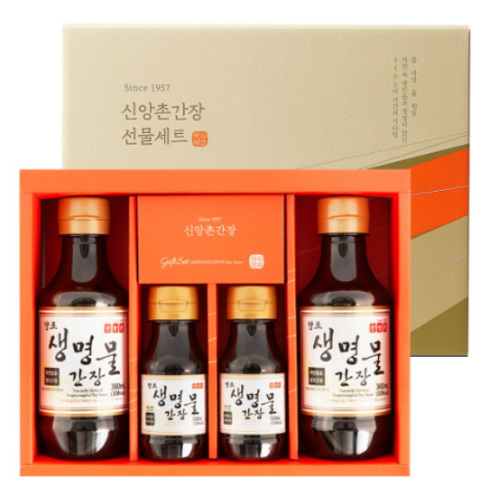 신앙촌 양조간장 선물세트 스타 1호