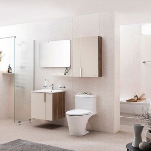 한샘  밀란 뉴트럴 브라운 거실욕실