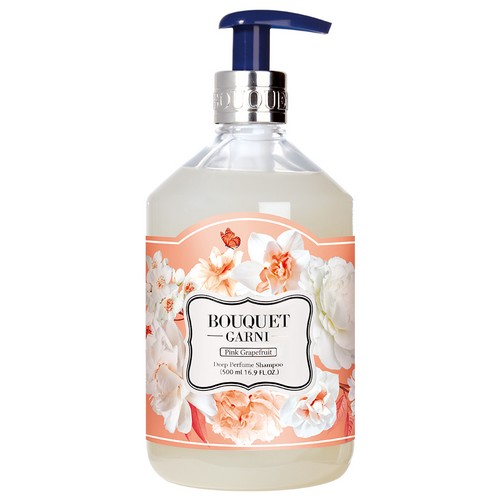 딥 퍼퓸 핑크자몽향 500ml 샴푸 x6개+트리트먼트 x