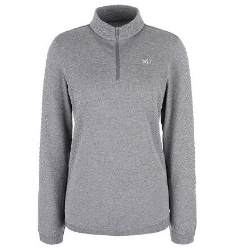 밀레 LD 심리스 집업 티셔츠 MVRFT803