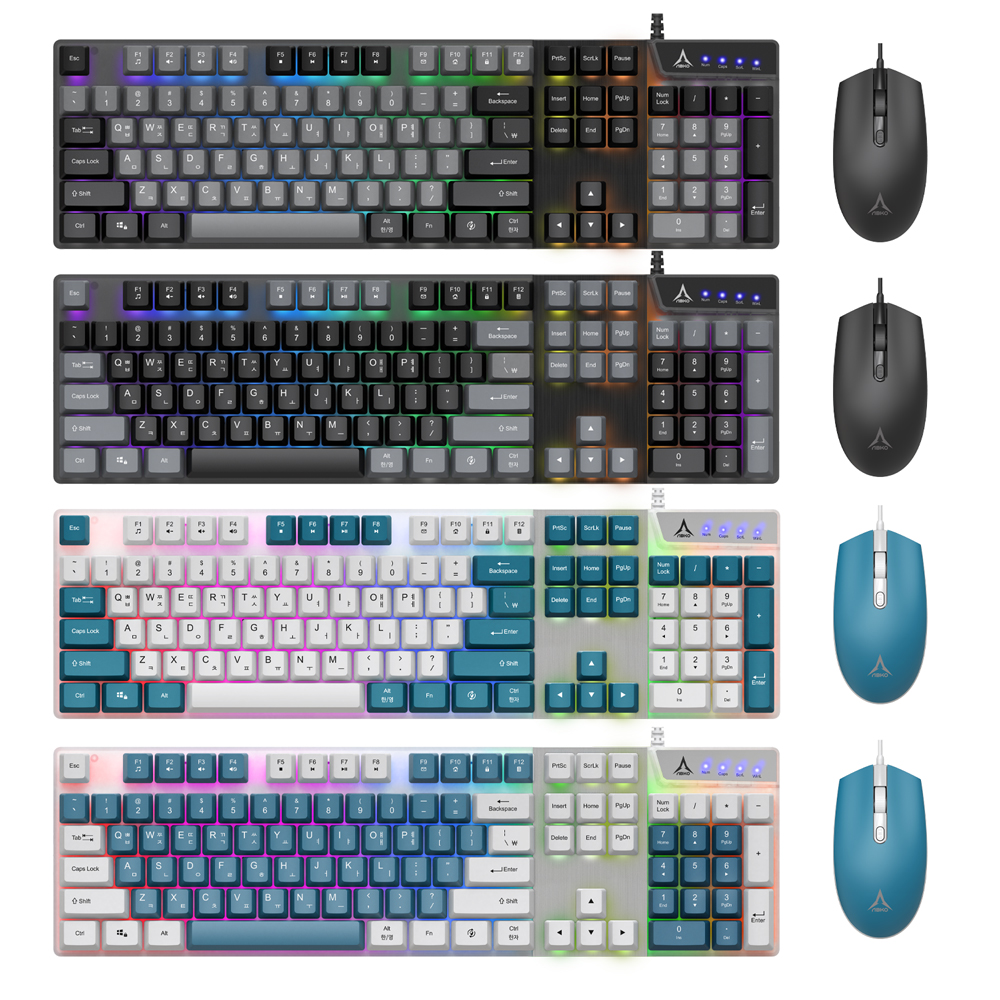 ABKO  KM500 키보드 마우스 세트