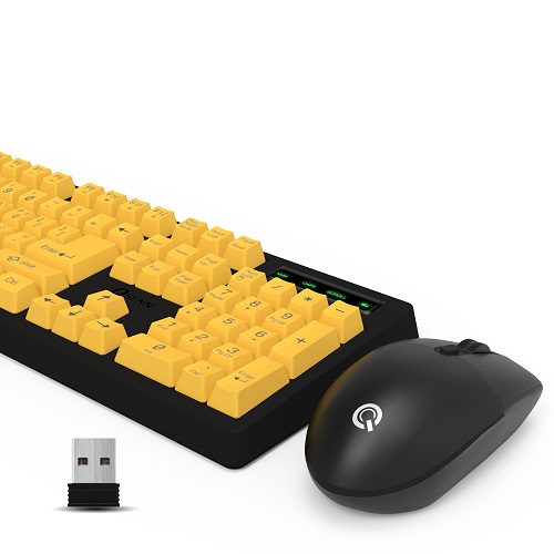 QSENN  SEM-MK 큰글씨 무선 키보드 마우스 세트