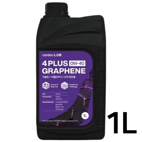 카닥랩  포플러스 그래핀 0W40 1L