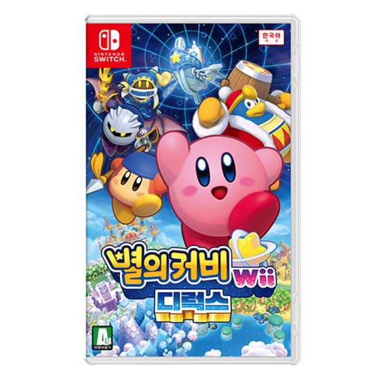 Nintendo  별의 커비 wii 디럭스 한글판