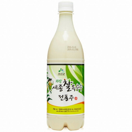 조은술세종 찰옥수수 막걸리 6도 750ml