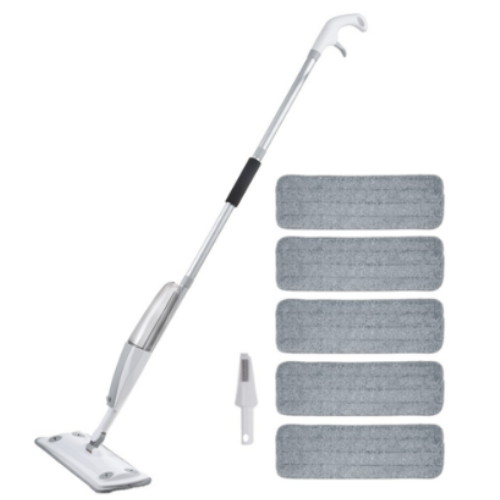 코멧  스프레이 밀대걸레 + 극세사 패드 5개 + 다용도 클리너