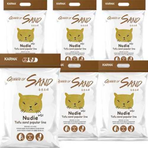 카르마 퀸오브샌드 누디 두부모래 커피 3kg