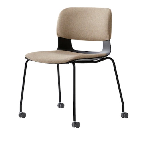 시디즈  버튼 블랙 바퀴 책상 의자