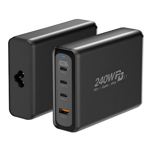 아임커머스 UM2 PD PPS 240W 4포트 GaN2 접지형 충전기 240WPD3.1-GAN2