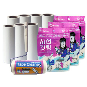 시바타  사선컷팅 테이프클리너 리필 3롤