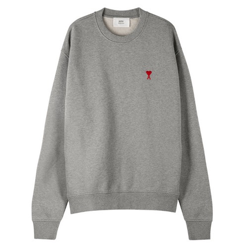 아미 남녀공용 미니하트로고 맨투맨_BFUSW001 730 055