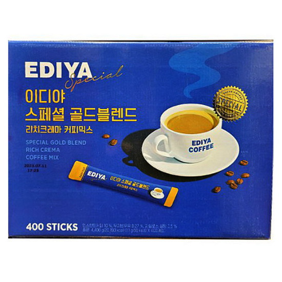 이디야  스페셜 골드 블렌드 리치크레마 400개입