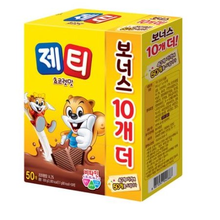 동서식품  제티 초코렛맛 17g 50개입