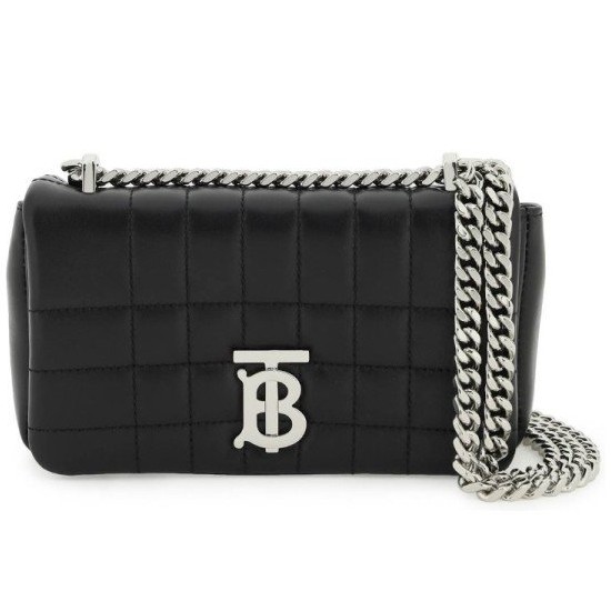 버버리 퀼팅 레더 미니 롤라백_8064850