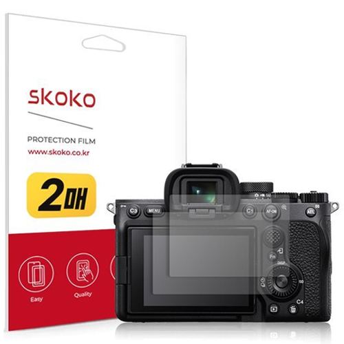 스코코  SONY A7 IV용 지문방지 저반사 액정보호필름