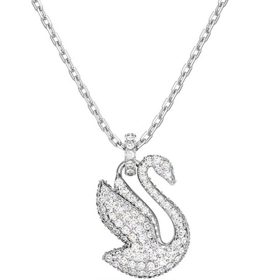 스와로브스키  여성 Iconic Swan 목걸이_5647872
