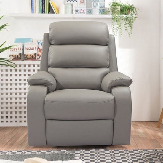 BIF보루네오 마이다스 2모터 천연가죽 리클라이너 1인용