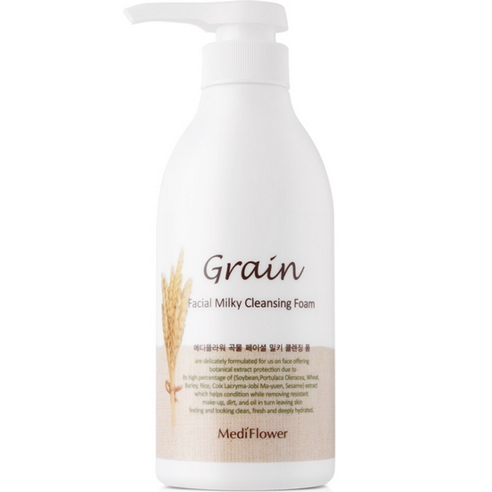 메디플라워 곡물 페이셜 밀키 클렌징 폼 500ml