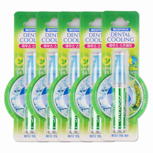 LG생활건강 페리오 덴탈쿨링 마우스 스프레이 스피아민트 6.2ml