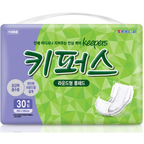 키퍼스 라운드형 롱패드 30개