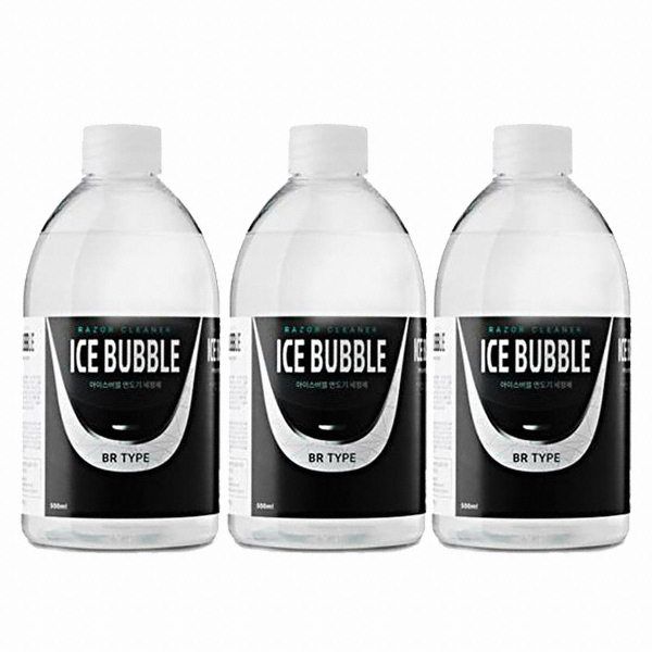 신안코퍼레이션  레이저클리너 아이스버블 브라운 면도기 호환 세정액