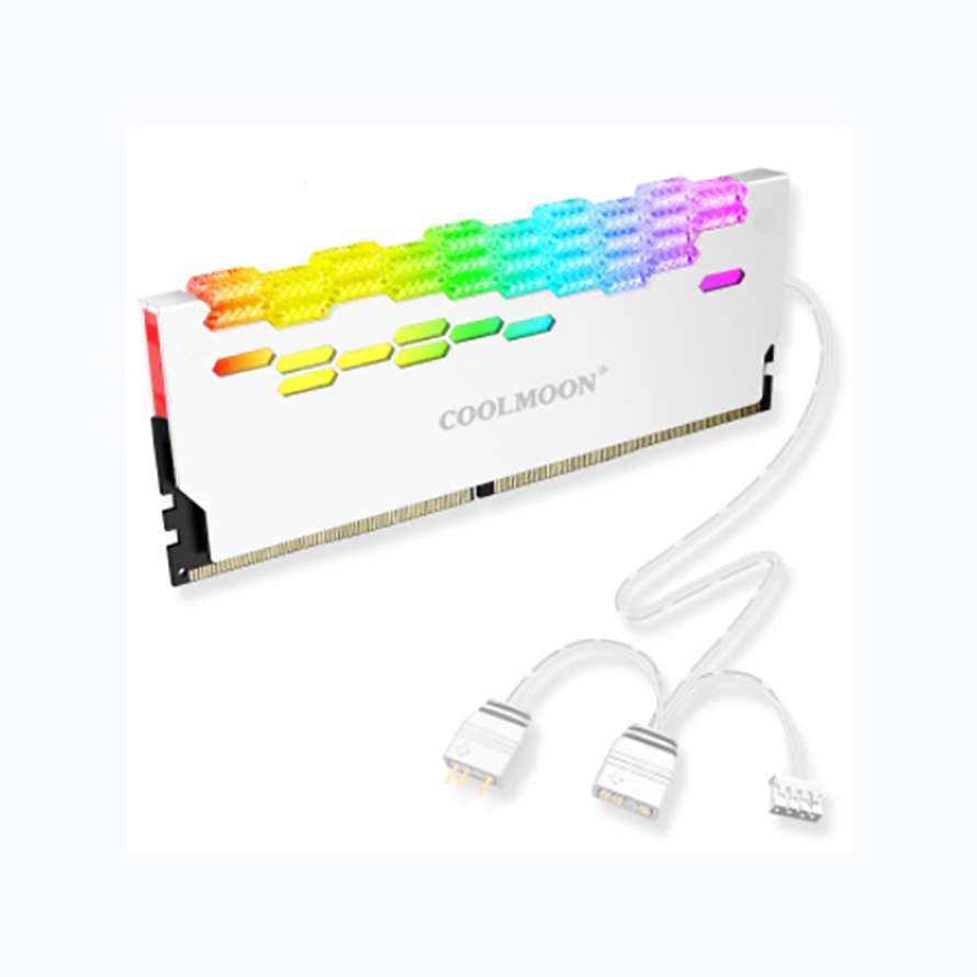 COOLMOON  RA-2 ARGB 메모리 방열판