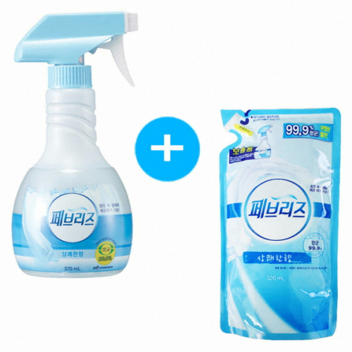 페브리즈 상쾌한 향 370ml + 리필 320ml