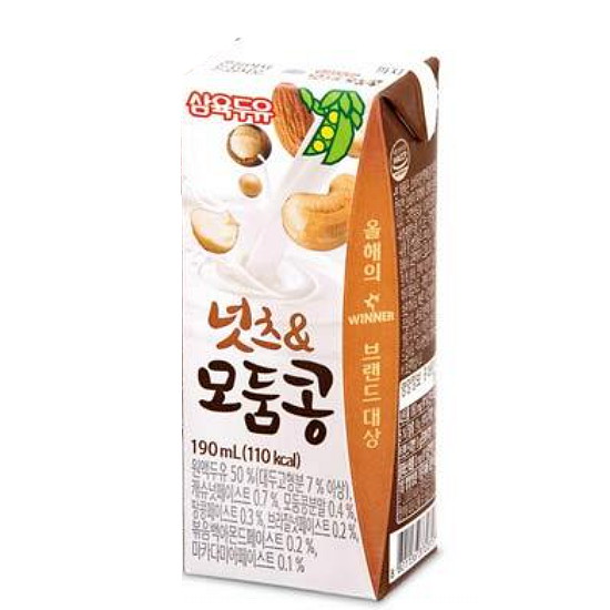 삼육식품 넛츠 앤 모둠콩 190ml