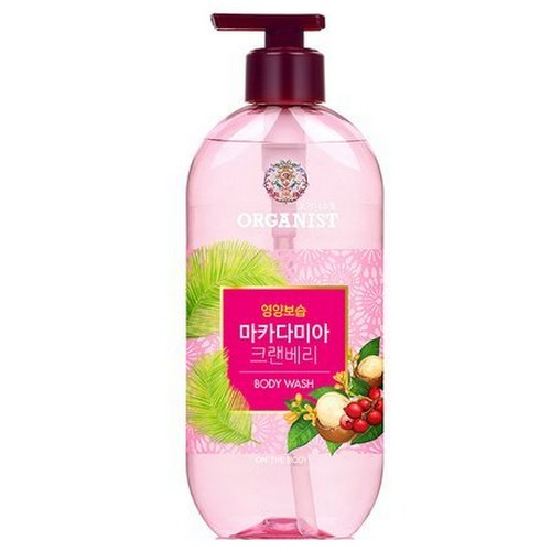 온더바디 오가니스트 마카다미아 크랜베리 바디워시 500g
