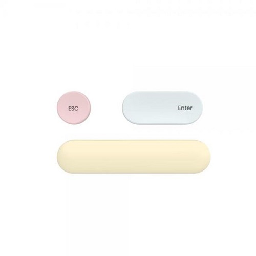 엑토  레트로 키보드 3종 키캡