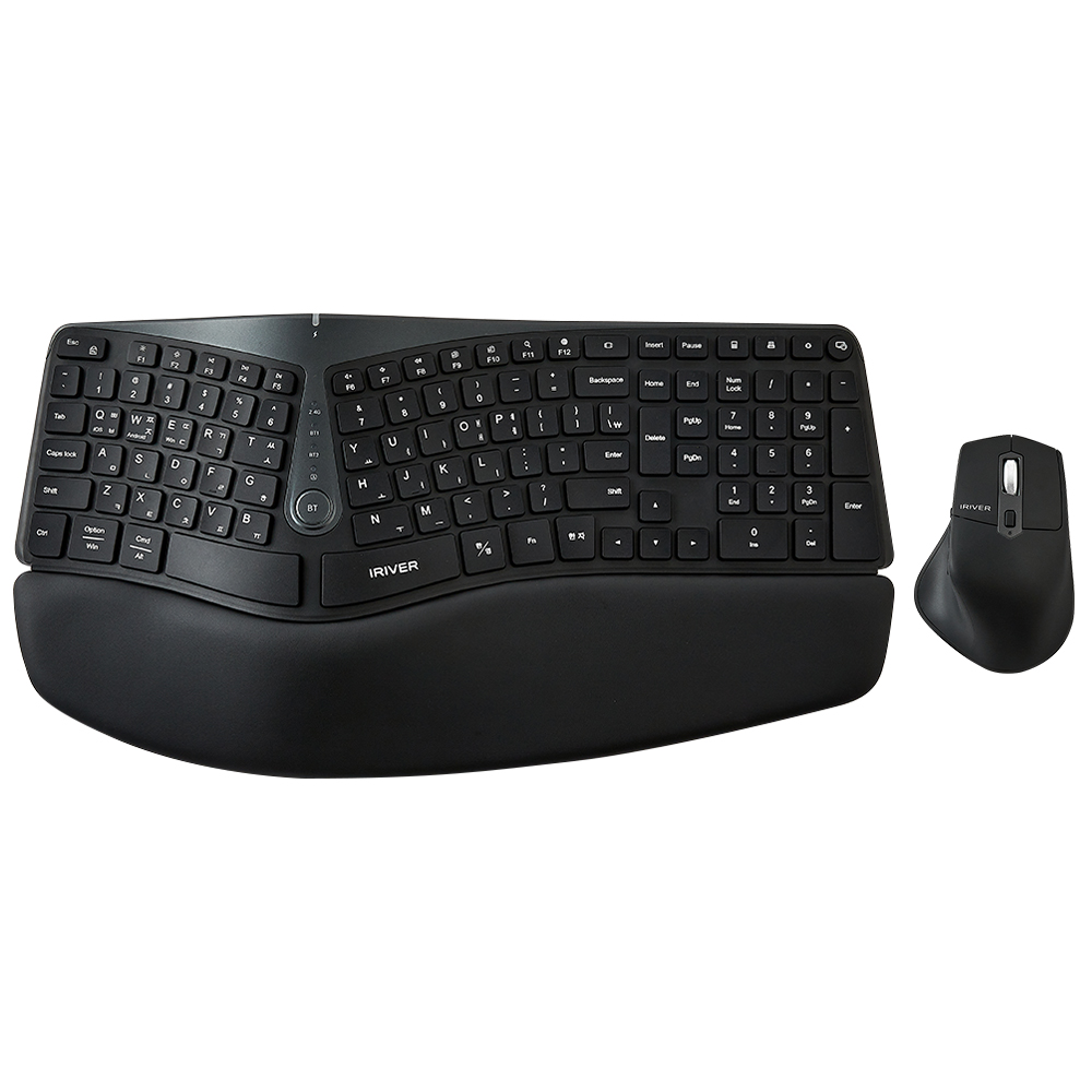 아이리버  Wrist Ergonomics 무선 블루투스 버티컬 키보드 마우스 세트