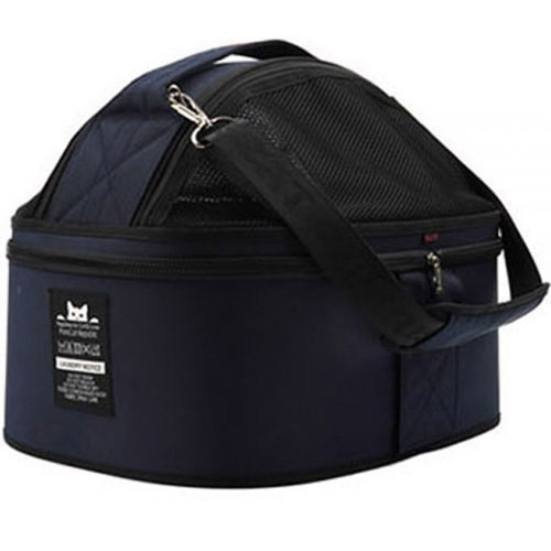 패리스캣 원형 돔캐리어 네이비