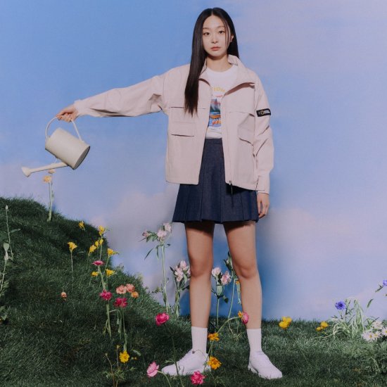 내셔널지오그래픽 마틴 하이넥 숏기장 웨더 자켓 N231WJP920