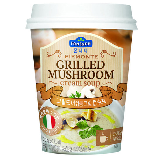 샘표식품 폰타나 그릴드 머쉬룸 크림 컵스프 20g