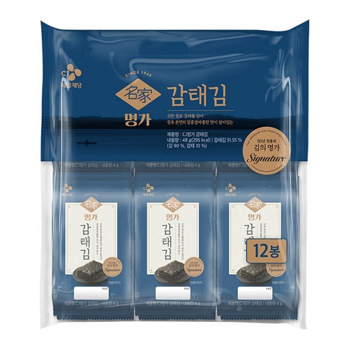 CJ제일제당  명가 감태김 4g