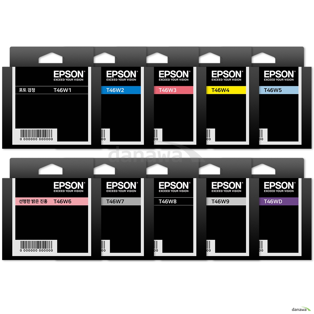 EPSON  앱손 T46W1, T46W2, T46W3, T46W4, T46W5, T46W6, T46W7, T46W8, T46W9, T46W