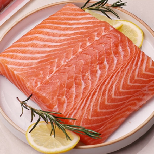 바른씨  한 번도 얼리지 않은 생연어 1kg