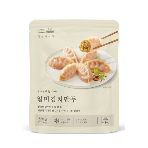 일상적미식 일미 김치만두 350g [3개] - 에누리 가격비교
