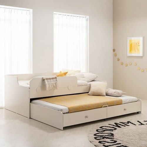 리바트 꼼므 주니어 수납 슬라이딩 2단침대+가드