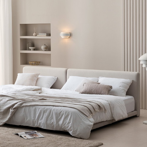 레이디가구 레브 패브릭 볼드헤드 패밀리침대 SS+Q