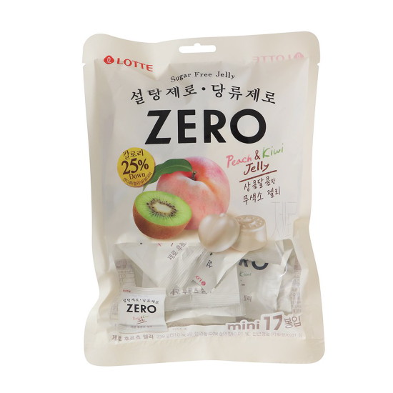 롯데제과  제로 후르츠 젤리 238g