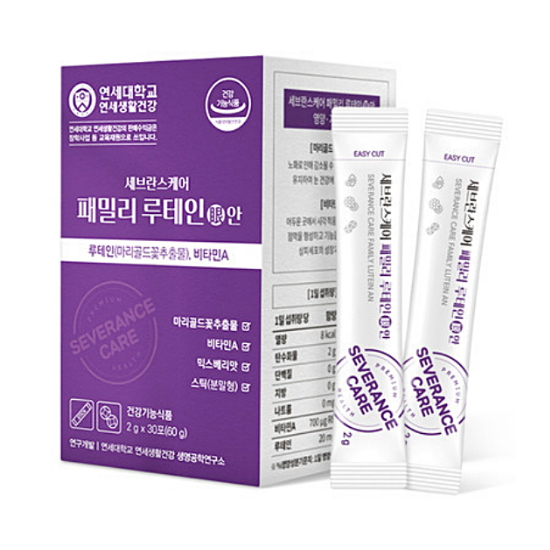연세생활건강 세브란스케어 패밀리 루테인 안 2g 30포