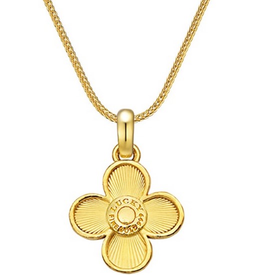 수앤진골드  크로버 목걸이 11.25g