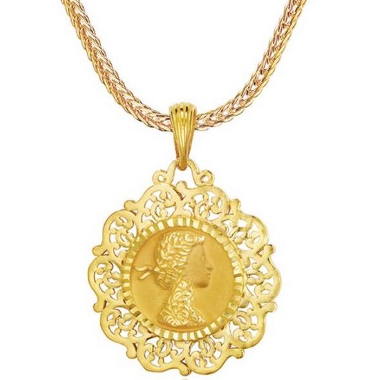 수앤진골드  엘리자베스 목걸이 37.5g