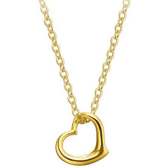 수앤진골드  메리즈 하트링 목걸이 3.75g